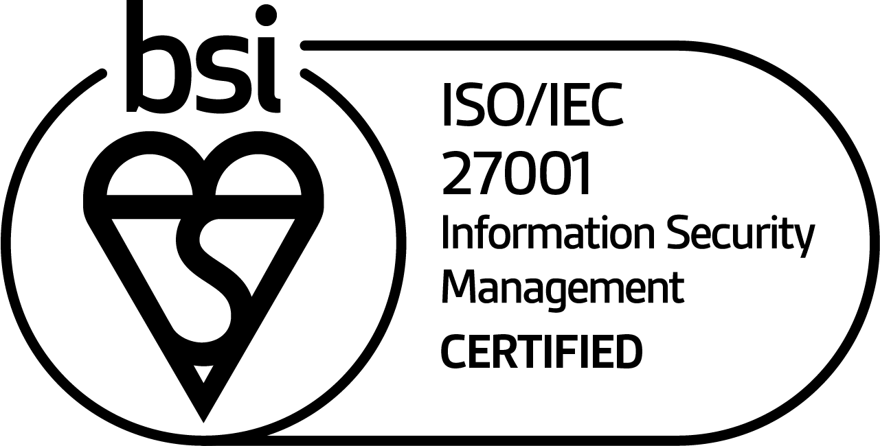 Hihaho is ISO 27001 certified by BSI
